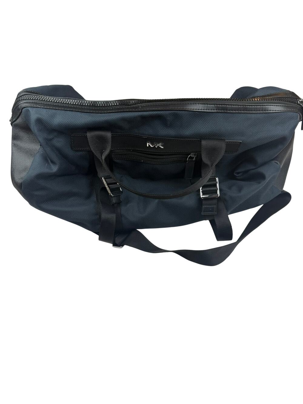 Michael Kors Navy Duffel Bag Travel Weekender